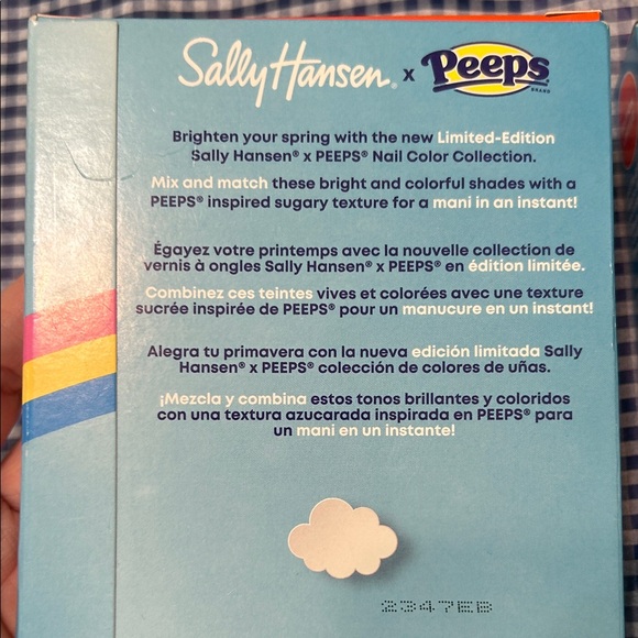 Sally Hansen Peeps Nail Polish Trio - Pink, Blue, Yellow - Picture 4 of 5